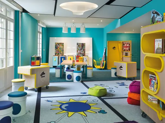 Revêtement de sol hôtel couleurs motif design et tendances Flotex | Forbo Flooring Systems